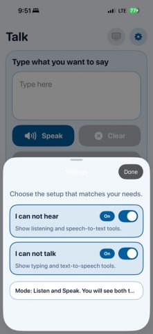 Talk — скриншот 4
