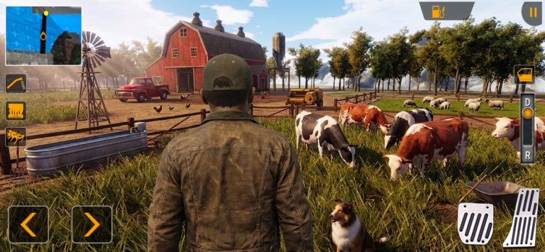 Tractors Farming Simulator 25 — скриншот 1