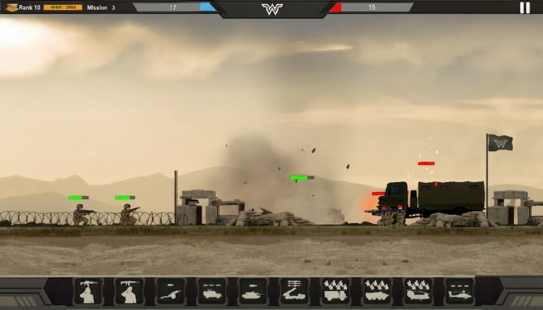 Warzone Commander — скриншот 1