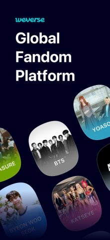 Weverse: Connect with Artists — скриншот 1