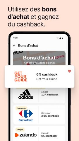iGraal-Cashback & Codes Promos — скриншот 3