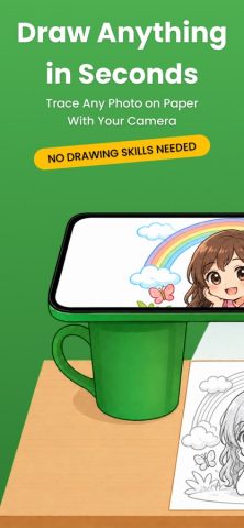AR Draw Paint Sketch on Paper — скриншот 1