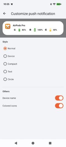 AirPods on Android — скриншот 4