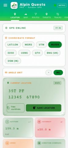 Alpin Quest PRO – Outdoor GPS — скриншот 1