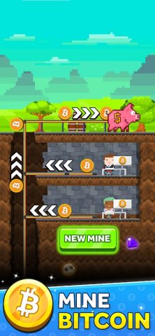 Bitcoin Miner Idle Tycoon Game — скриншот 2