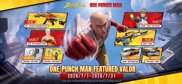 Blood Strike x One-Punch Man — скриншот 2