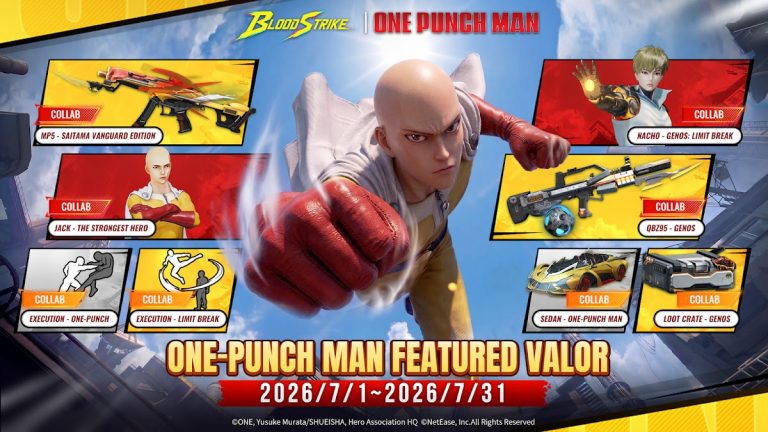 Blood Strike x One-Punch Man — скриншот 2