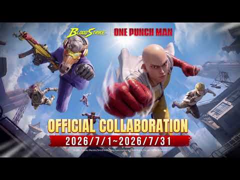 Обложка трейлера Blood Strike x One-Punch Man