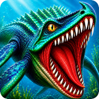 Иконка Dino Water World-Dinosaur game