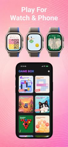 Game Box — Игры на часы — скриншот 1