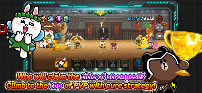 LINE Rangers: Brown-Cony Wars! — скриншот 3