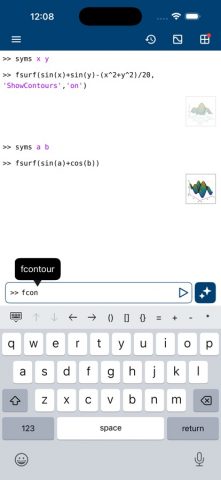 MATLAB Mobile — скриншот 1