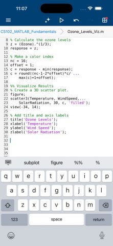 MATLAB Mobile — скриншот 3