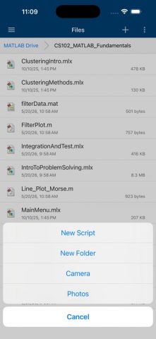 MATLAB Mobile — скриншот 5