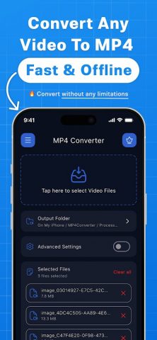 MP4 Converter any Video to MP4 — скриншот 1