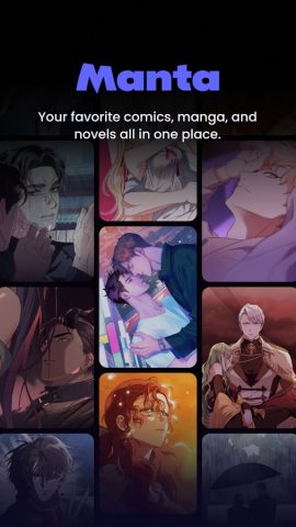 Manta — Manga, Manhwa, Novels — скриншот 1