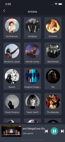 MusicOZ: плеер для музыки — скриншот 4