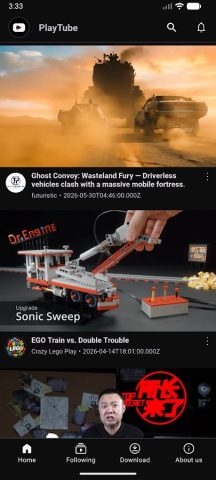 Play Tube — Popup Video Player — скриншот 1