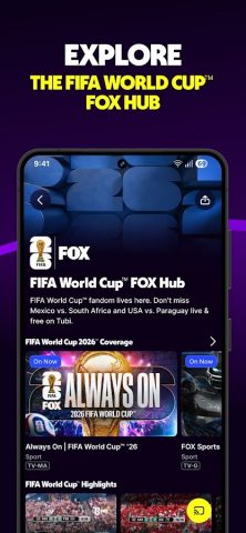 Tubi: Free Movies & Live TV — скриншот 1