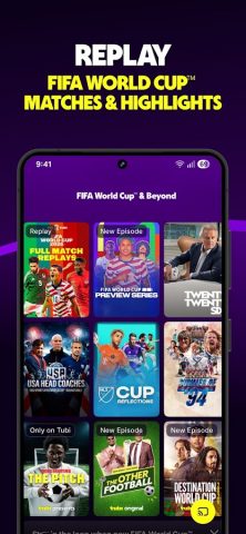 Tubi: Free Movies & Live TV — скриншот 2