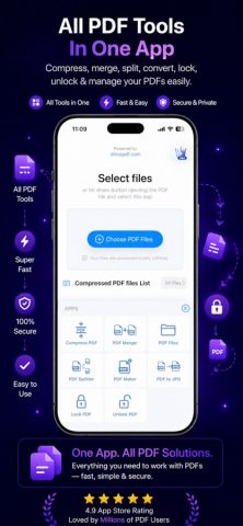 сжать PDF & pdf compressor — скриншот 1